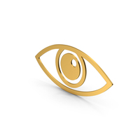 Symbol Eye Gold PNG & PSD Images