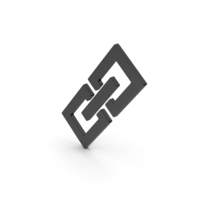Symbol Link Chain Black PNG & PSD Images