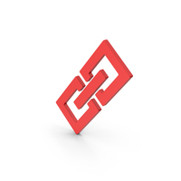 Symbol Link / Chain Red PNG & PSD Images