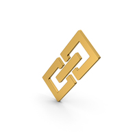Symbol Link / Chain Gold PNG & PSD Images