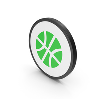 Icon Basketball Green PNG & PSD Images