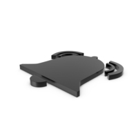 Alarm Black Icon PNG & PSD Images