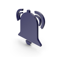 Alarm Dark Blue Icon PNG & PSD Images