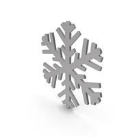 Snowflakes Grey Symbol PNG & PSD Images