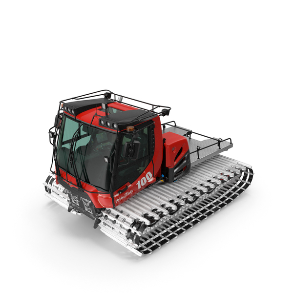 Snowy PistenBully Snowcat PNG & PSD Images