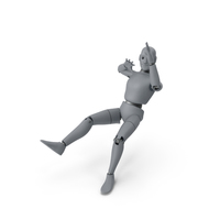 Friendly Robot Blown Back PNG & PSD Images