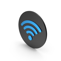 WIFI Blue Icon PNG & PSD Images