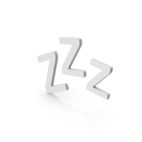 Symbol ZZz Sleep PNG & PSD Images