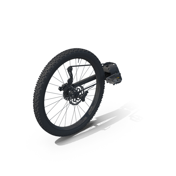 Bicycle Gearing With Shift Mechanism And Pedals PNG & PSD Images