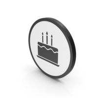 图标生日蛋糕PNG和PSD图像