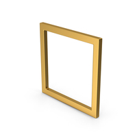 Square Gold PNG & PSD Images
