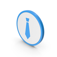 Icon Tie Blue PNG & PSD Images