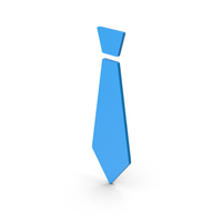 Symbol Tie Blue PNG & PSD Images