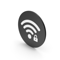 WIFI With Password Icon PNG & PSD Images
