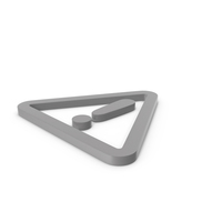 Warning Grey Icon PNG & PSD Images