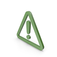 Warning Green Icon PNG & PSD Images