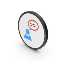 Icon People Talking PNG & PSD Images