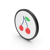 Icon Cherries Colored PNG & PSD Images