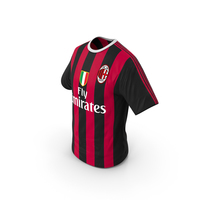 Soccer T Shirt Milan PNG & PSD Images
