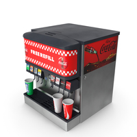 Soda Fountain Dispenser PNG & PSD Images