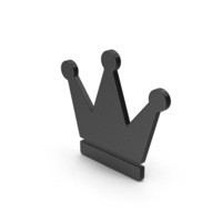 Symbol Crown Black PNG & PSD Images