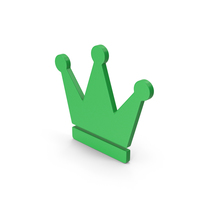 Symbol Crown Green PNG & PSD Images