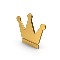 Symbol Crown Gold PNG & PSD Images