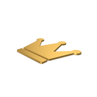 Gold Symbol Crown PNG & PSD Images