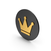 Crown Gold Icon PNG & PSD Images