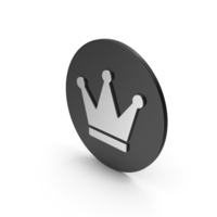 Crown Silver Icon PNG & PSD Images