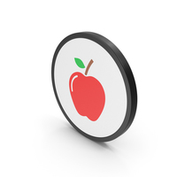 Symbol Apple Colored PNG & PSD Images