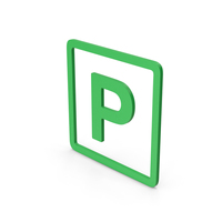 Symbol Parking Green PNG & PSD Images