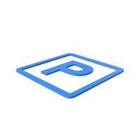 Parking Blue Symbol PNG & PSD Images