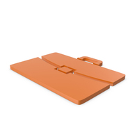 Briefcase Orange Icon PNG & PSD Images