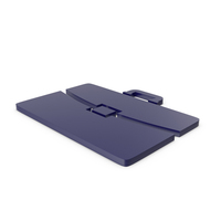 Briefcase Dark Blue Icon PNG & PSD Images