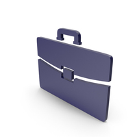 Briefcase Dark Blue Icon PNG & PSD Images