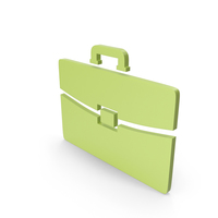 Briefcase Green Icon PNG & PSD Images