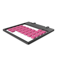 Calendar Black and Pink Symbol PNG & PSD Images