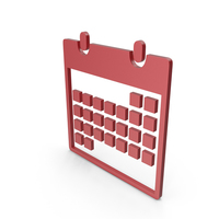 Calendar Red Symbol PNG & PSD Images