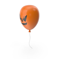 Pumpkin Balloon PNG & PSD Images