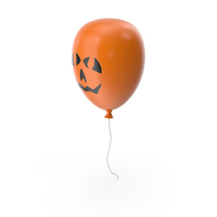 Pumpkin Balloon PNG & PSD Images