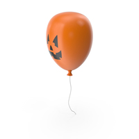 Pumpkin Balloon PNG & PSD Images