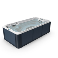 Spa Hot Tub with Water PNG & PSD Images