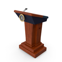 Speech Stand United States President PNG & PSD Images