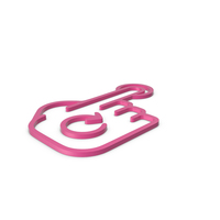 Rotate Finger Pink Icon PNG & PSD Images