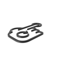 Rotate Finger Black Icon PNG & PSD Images