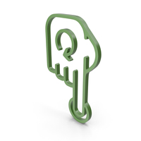 Rotate Finger Green Icon PNG & PSD Images