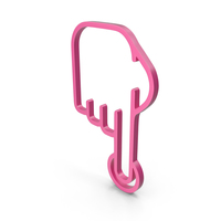 One Finger Pink Icon PNG & PSD Images