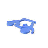 Golf Cart Blue Icon PNG & PSD Images