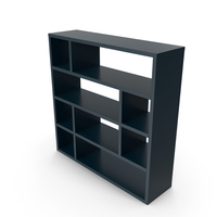 Bookcase Blue PNG & PSD Images